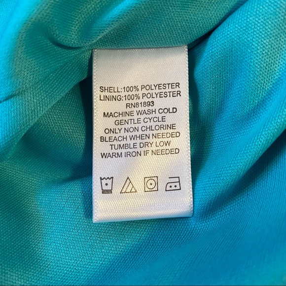 Isaac Mizrahi Live! Blue Button Down Bohemian Top - Picture 6 of 6